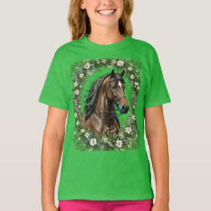 Camiseta Caballo Morgan de Massachusetts y Mayflowers