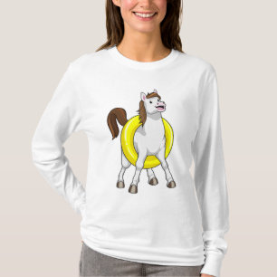 Camiseta Caballo nadando con Lifebouy