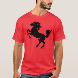 Camiseta Caballo negro