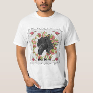 Camiseta Caballo Negro de Bellflower