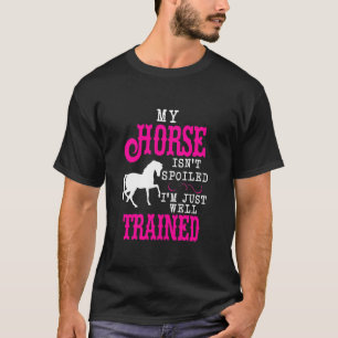 Camiseta Caballo no estropeado