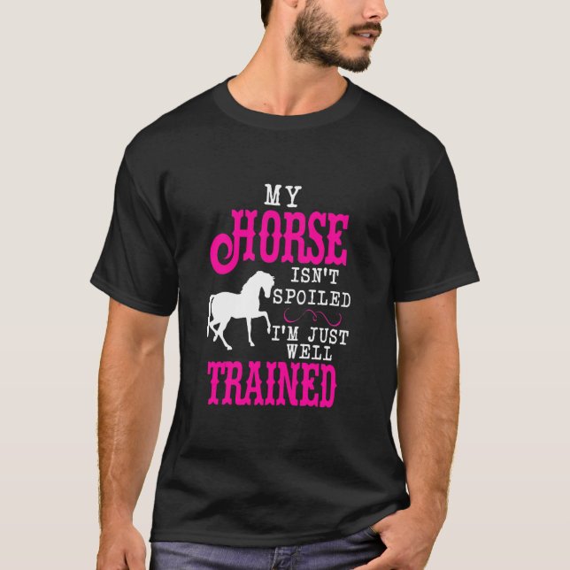 Camiseta Caballo no estropeado (Anverso)