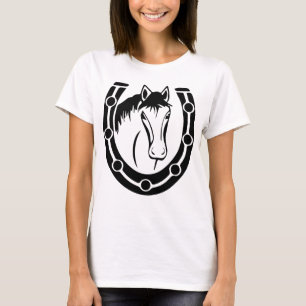 Camiseta Caballo Occidental Herradura Bodega Ecuestre