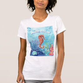 Camiseta Caballo oceánico