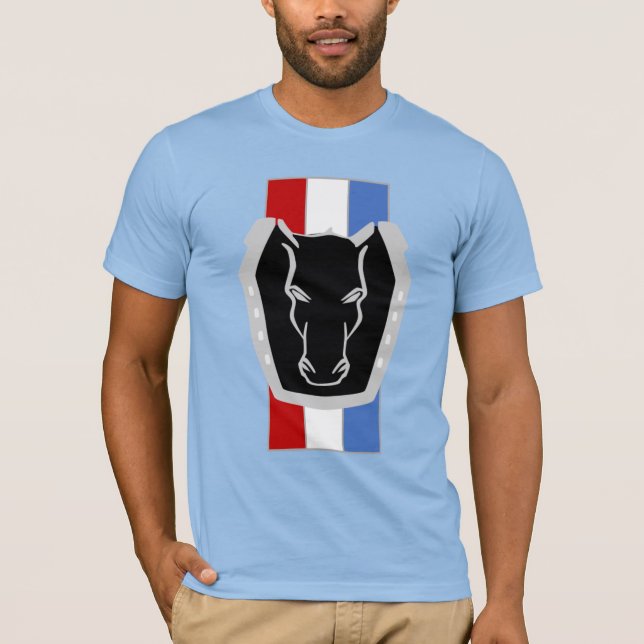 Camiseta Caballo oscuro - Inspirado por Mustang (Anverso)