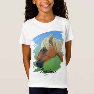 Camiseta Caballo Palomino Hermoso -Personalice para su Masc