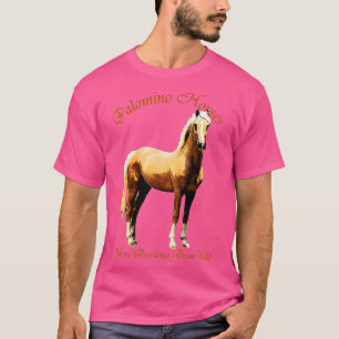 Camiseta Caballo Palomino Más Precioso Que El Oro