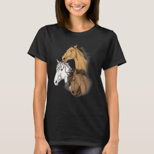 Camiseta Caballo Para Chicas Mujeres De Tee De Caballo Aman