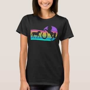 Camiseta Caballo para chicas mujeres niños niñas estudiante