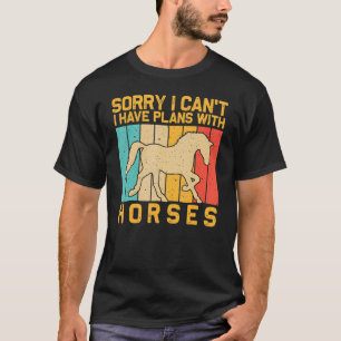 Camiseta Caballo Para Hombres Mujeres Caballo Carreras