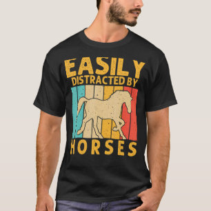 Camiseta Caballo Para Hombres Mujeres Caballo Carreras