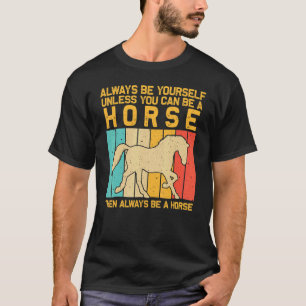 Camiseta Caballo Para Hombres Mujeres Caballo Carreras De