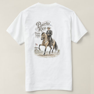 Camiseta Caballo Paso Fino de Puerto Rico Nuestra Herencia