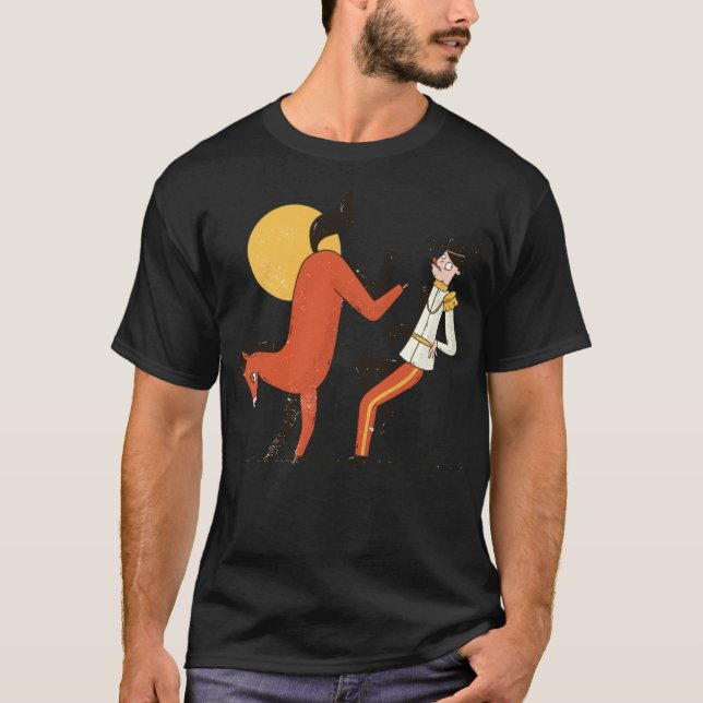 Camiseta Caballo pateando al príncipe patear el caballo div (Anverso)