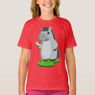 Camiseta Caballo pieza de ajedrez Caballero de ajedrez