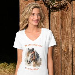 Camiseta Caballo Pintado Inspirador