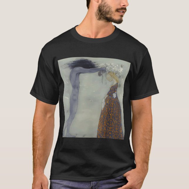 Camiseta Caballo pipa y flor roja de Joan Miro (Anverso)