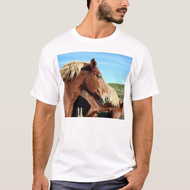 Camiseta Caballo Portriat (Anverso)