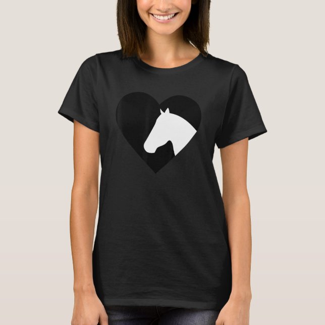 Camiseta Caballo Presente Para Chicas Mujeres Que Aman Caba (Anverso)