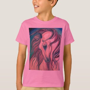 Camiseta Caballo púrpura de la fantasía
