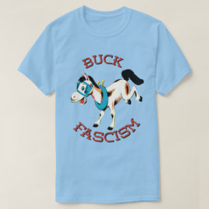 Camiseta Caballo retro lindo - Fascismo burdo