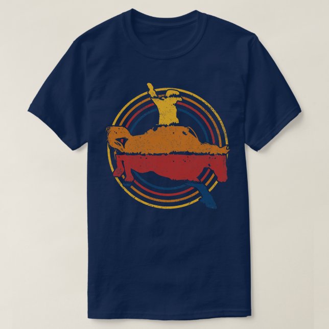 Camiseta Caballo Rodeo Cowboy 2 (Diseño del anverso)