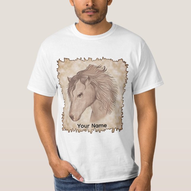 Camiseta Caballo salvaje   (Anverso)