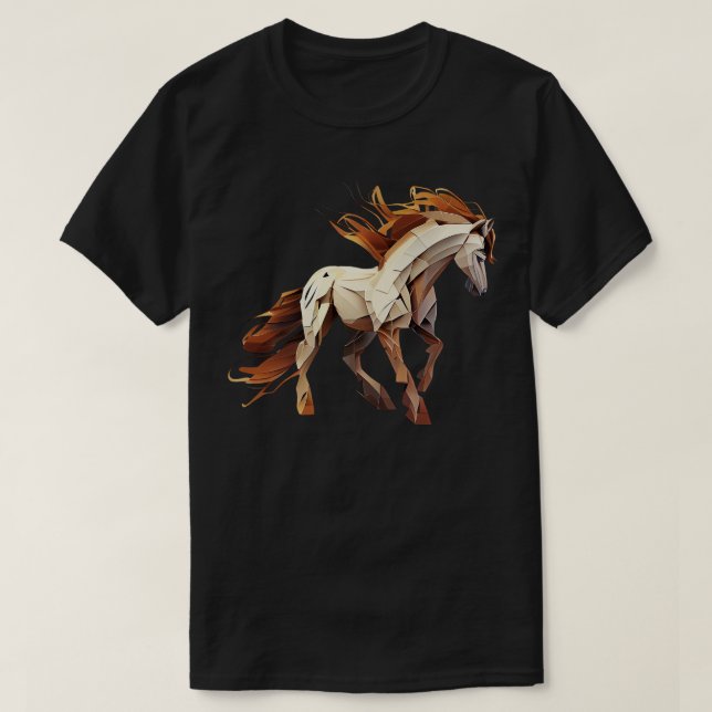 Camiseta Caballo salvaje 2 (Diseño del anverso)