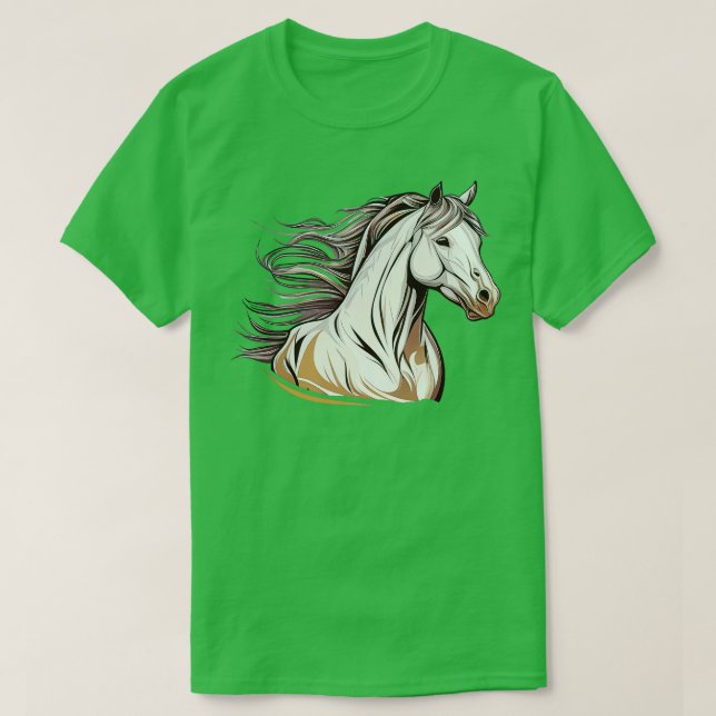 Camiseta Caballo salvaje 6 (Diseño del anverso)