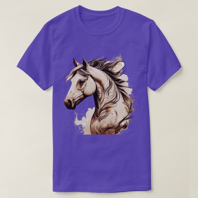 Camiseta Caballo salvaje 7 (Diseño del anverso)