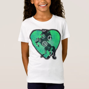 Camiseta ¡Caballo salvaje pacífico!