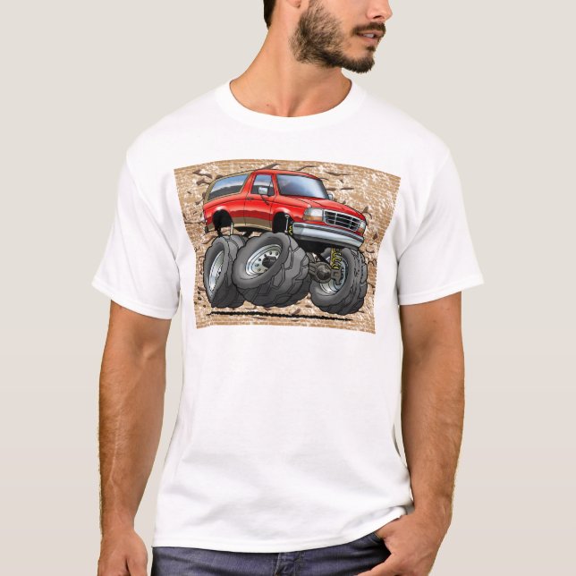 Camiseta Caballo salvaje rojo de Eddie Bauer (Anverso)