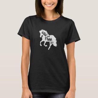 Camiseta Caballo salvaje y libre