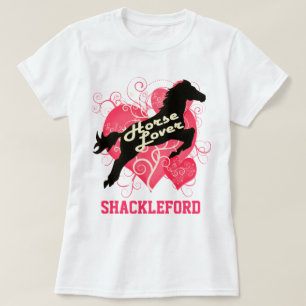 Camiseta Caballo Shackleford personalizado amante