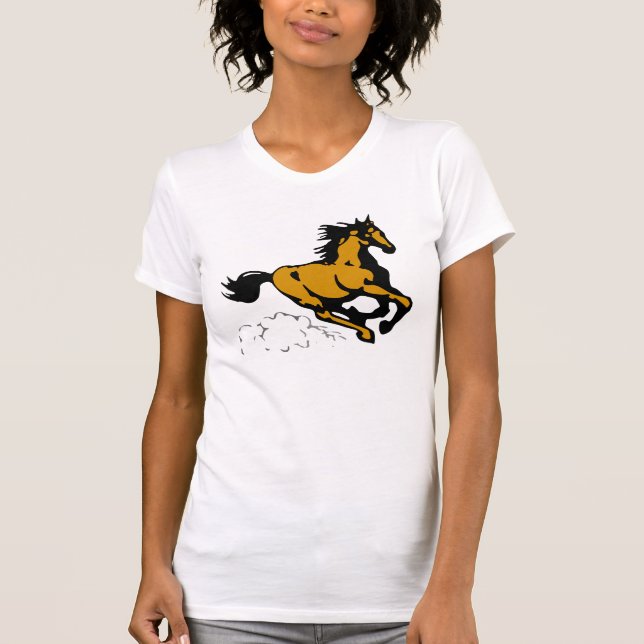 Camiseta Caballo silvestre y libre (Anverso)