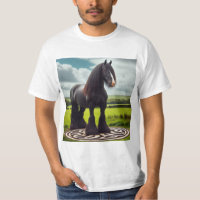 Caballo sobre el nudo celta