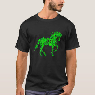 Camiseta Caballo St Patricks Trébol Caballo C Día de San Pa