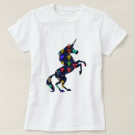 Camiseta Caballo UNICORN pintado cuento de hadas navinJOSHI