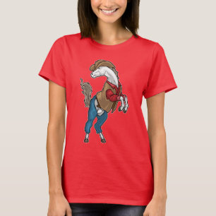 Camiseta Caballo Vaquero Sombrero de vaquero