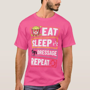 Camiseta Caballo Vestido Caballo de entrenamiento Arena Com