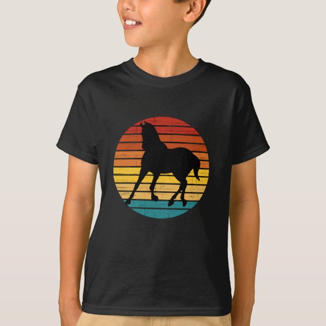 Camiseta Caballo Vintage (Anverso)