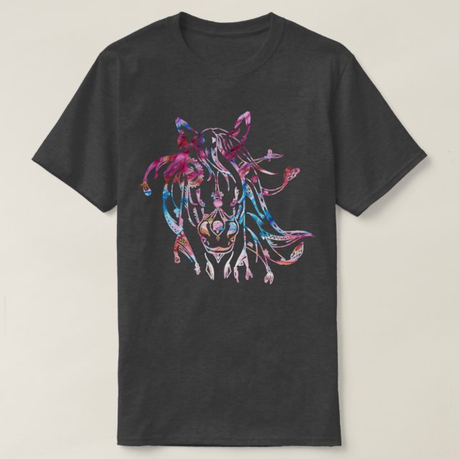 Camiseta Caballo Vintage (Diseño del anverso)
