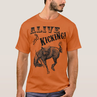 Camiseta Caballo vivo y en patada