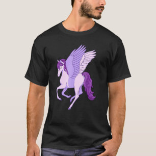 Camiseta Caballo Volador Pretty Purple Pegasus