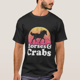 Camiseta Caballo Y Cangrejo O Cangrejo De Caballo