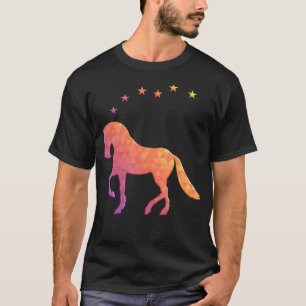 Camiseta Caballo Y Estrellas Gemétricos Escuela Amadeus