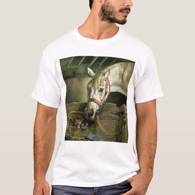 Camiseta Caballo y gatitos, 1890 (Anverso)