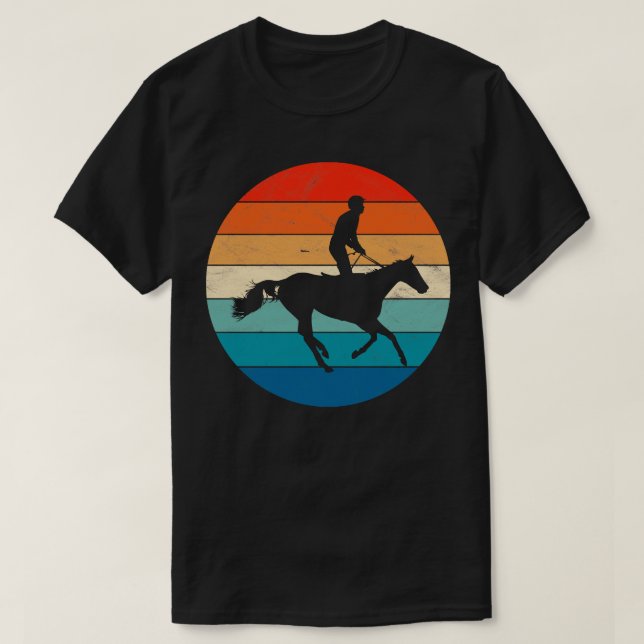 Camiseta Caballo y jinete (Diseño del anverso)