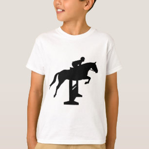 Camiseta Caballo y jinete del puente del cazador