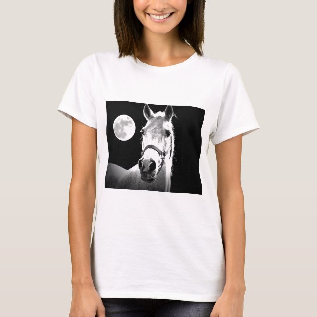 Camiseta Caballo y luna (Anverso)